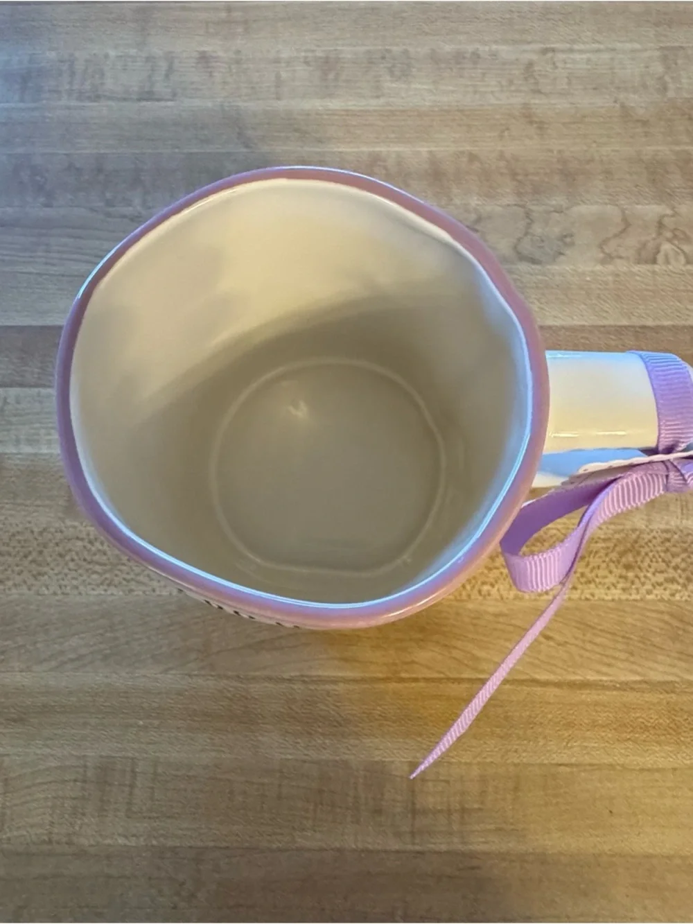 Rae Dunn “Spring Is In The Air” Mug with Bunnies Butterflies & Flowers NWT